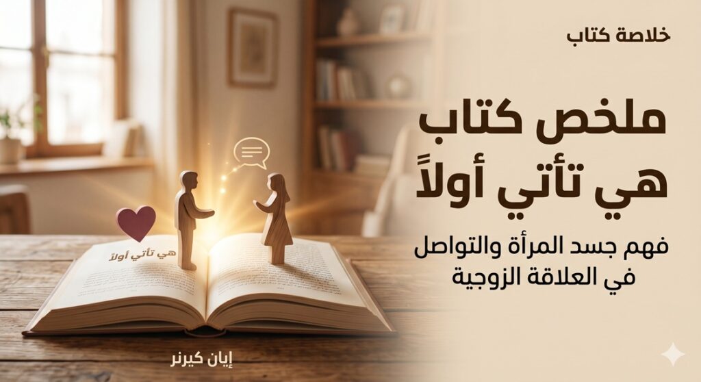 ملخص كتاب هي تأتي أولاً لإيان كيرنر: فهم جسد المرأة والعلاقة الحميمة بوعي واحترام 1 ملخص كتاب هي تأتي أولاً لإيان كيرنر: فهم جسد المرأة والعلاقة الحميمة بوعي واحترام