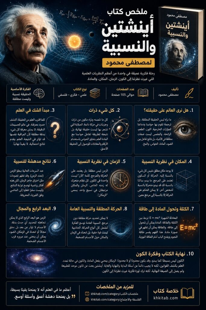 ملخص كتاب أينشتين والنسبية لمصطفى محمود