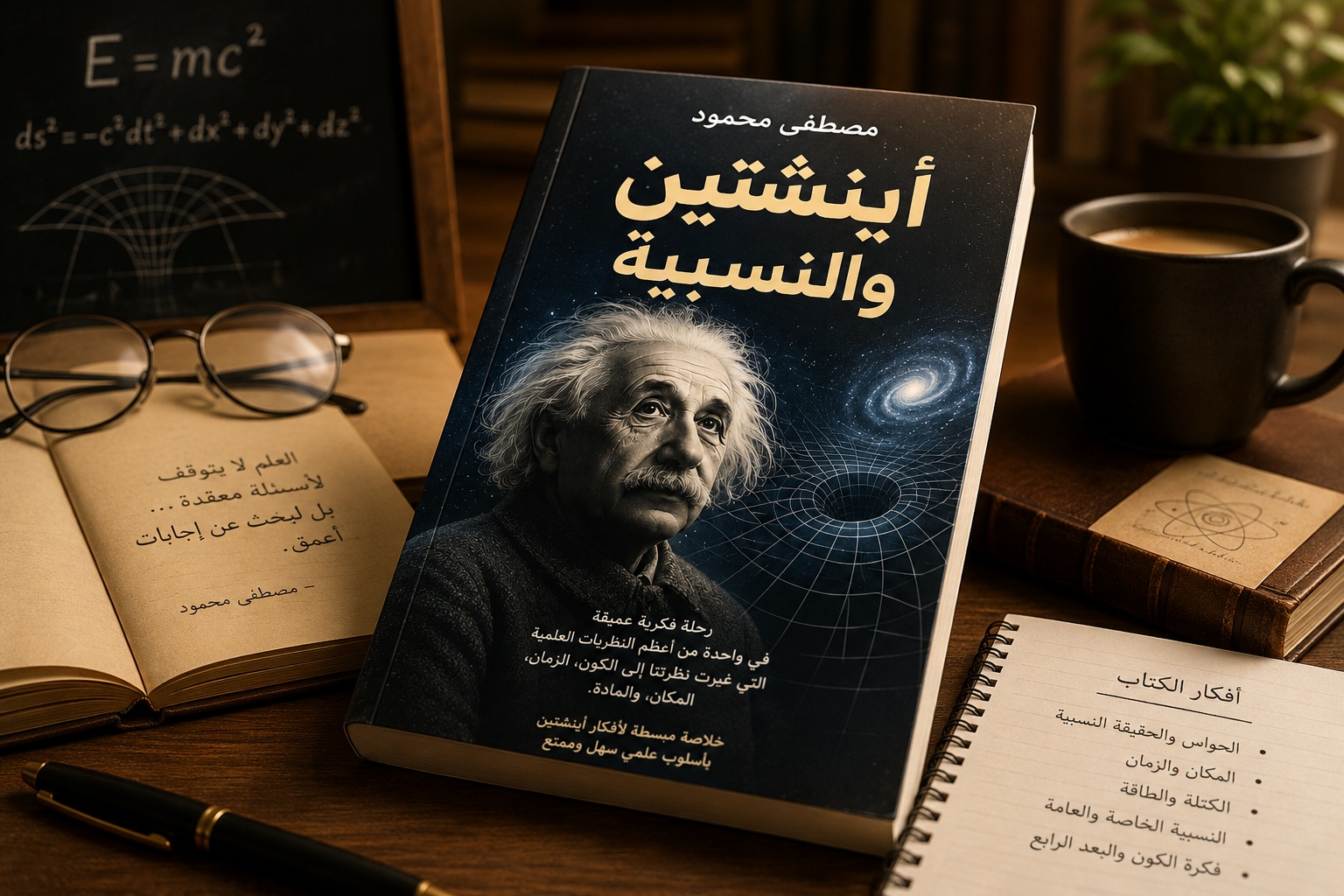 ملخص كتاب أينشتين والنسبية لمصطفى محمود 23 ملخص كتاب أينشتين والنسبية لمصطفى محمود
