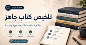 تلخيص كتاب جاهز: نماذج ملخصات كتب قصيرة ومفيدة 6 تلخيص كتاب جاهز